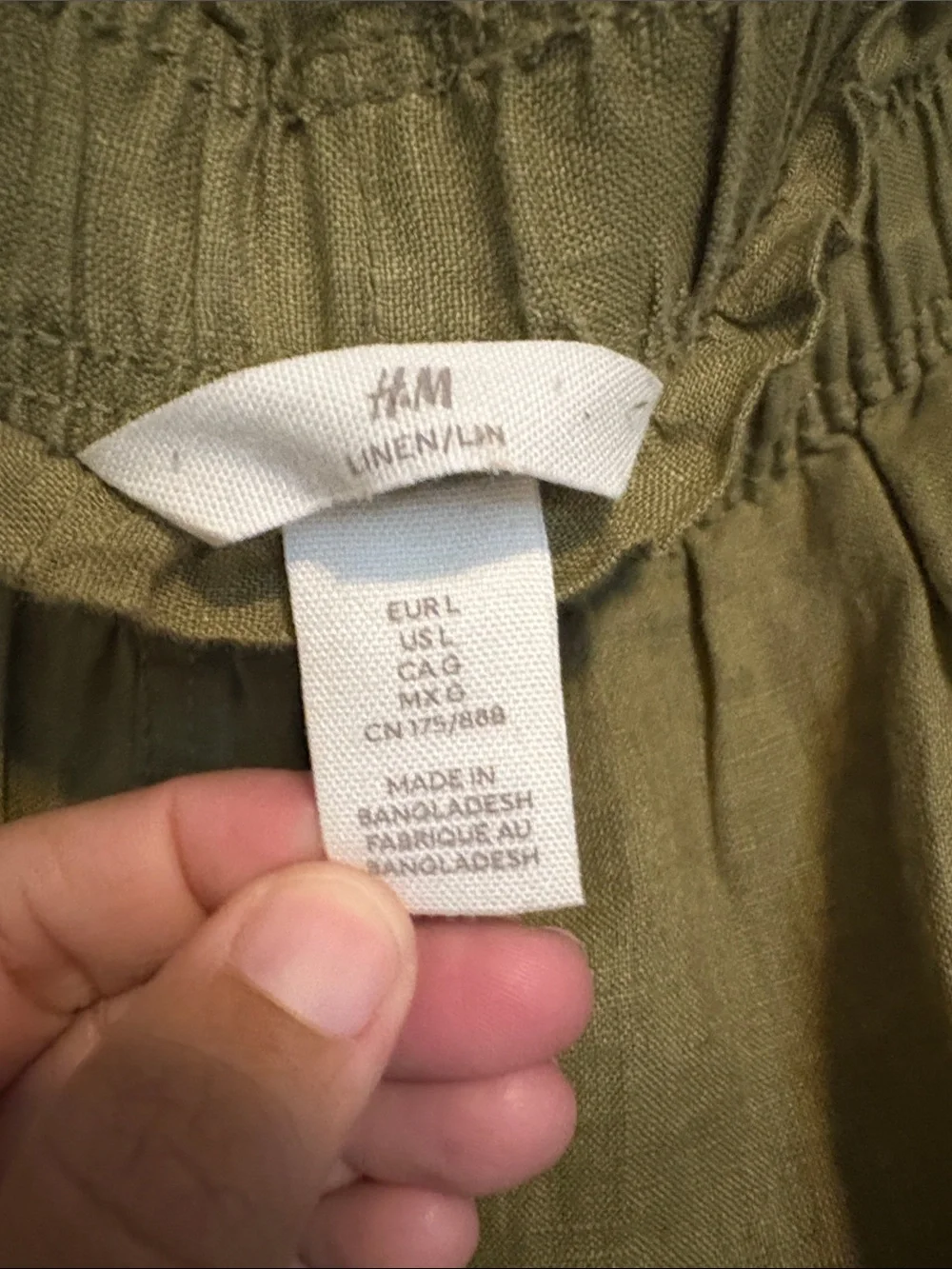 H & M Lightweight Linen Pants Bundle